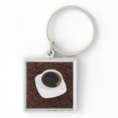 coffee keychain