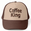 Coffee King Truckers Style Hat