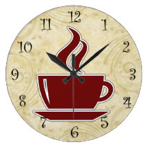 Coffee Kitchen Wall Clocks