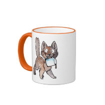 Coffee Kitty Mug mugs