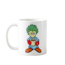 COFFEE, LITTLE GUY mugs by MIGR8_2 COFFEE, LITTLE GUY mugs