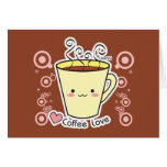 Coffee Love Card cards
