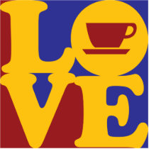 Coffee Love photo sculptures