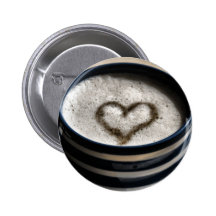 Coffee Love Pinback Buttons