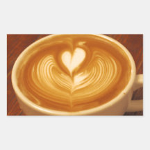 Coffee Love Rectangle Sticker
