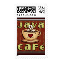 Coffee Lover Postage Java Cafe postage