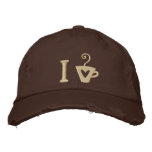 Coffee Lover's Embroidered Hat