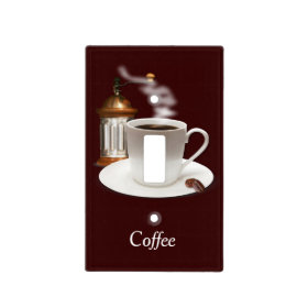 Coffee Lover's Light Switch Cover