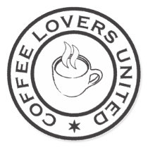 Coffee Lovers stickers by thebard80 Coffee Lovers stickers