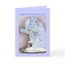 Coffee Machine Father's Day Card by floatinglemons Coffee Machine Father's Day Card