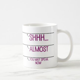 Coffee Measuring Cup: You May Speak Now Mug