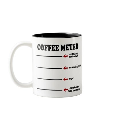 Coffee Meter Mugs by TheBigTees