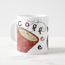 'Coffee... Mmm' Mug Jumbo Mugs