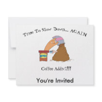 Coffee Monster invitations by Coffee_Junky Coffee Monster invitations