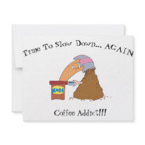 Coffee Monster Invitations