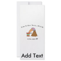 Coffee Monster rack cards