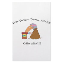 Coffee Monster stationery