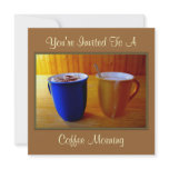 Coffee Morning Custom Invites