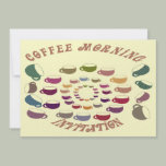 Coffee Morning Invitation Card