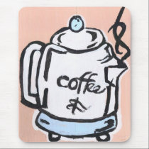 Coffee mouse pad mousepads