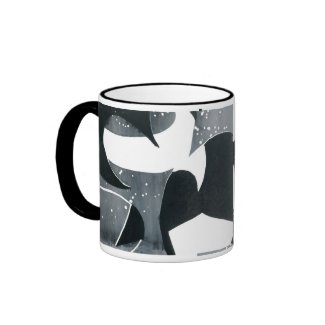 Coffee Mug - Abstract Design, 'Blades' mug