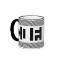 "COFFEE" Mug: black