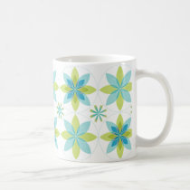 Coffee mug geo-bloom-seafoam mugs