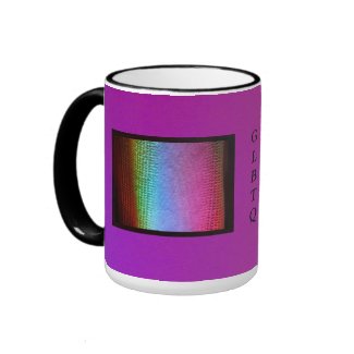Coffee Mug - GLBTQ Mug with LED Wash Lighting