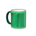 Coffee Mug - Green LED Wash Lighting