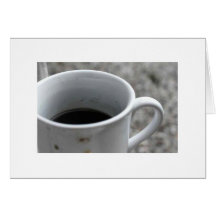 Coffee mug greeting cards
