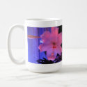 Coffee Mug - Lily flower with LED Wash Lighting zazzle_mug