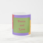 Coffee Mug - Paz y Amor - Peace and Love
