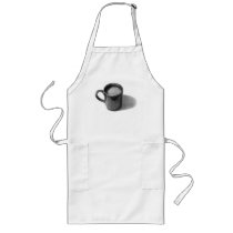 COFFEE MUG: PENCIL ART: REALISM: APRON