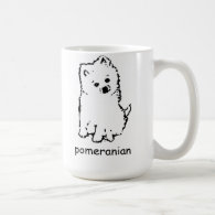 coffee mug pomeranian
