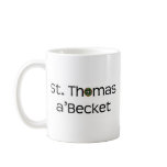 coffee mug: text name with rose window