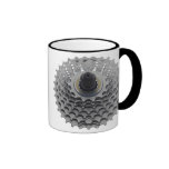 Coffee Mug with Bike Sprocket