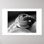 Coffee mug with tentacle posters