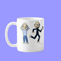 coffee mugging, classic mug by planetross coffee mugging, classic mug