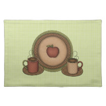 Coffee Mugs and Plate Placemats
