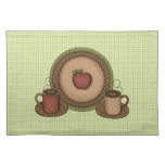 Coffee Mugs and Plate Placemats
