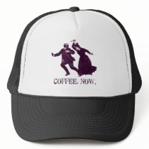 COFFEE. NOW. TRUCKER HATS