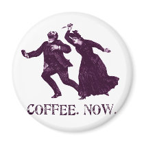 COFFEE. NOW. magnets by spyderfyngers COFFEE. NOW. magnets