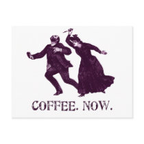 COFFEE. NOW. postcards