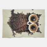 Coffee Owl Towels