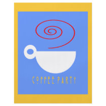 COFFEE PARTY Flyer