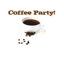 Coffee Party! Tee t-shirts by original_designs Coffee Party! Tee t-shirts