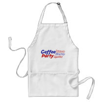 Coffee Party USA Wake up Stand Up Apron