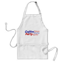 Coffee Party USA Wake up Stand Up Apron
