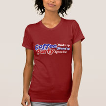 Coffee Party USA Wake up Stand Up T-shirts