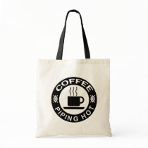 COFFEE - PIPING HOT bags by dgpaulart COFFEE - PIPING HOT bags